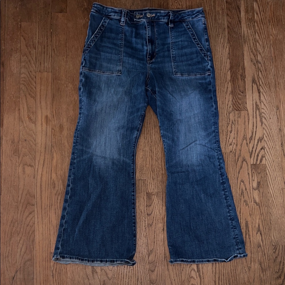 American Eagle Outfitters Blue Flare Jeans